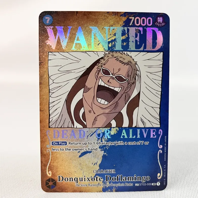 ONE PIECE Retro Wanted Poster Proxy Cards 2
