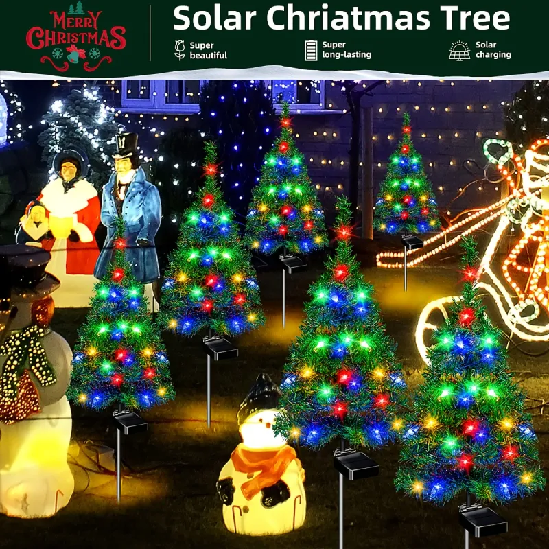 Solar Christmas Tree Lights 3