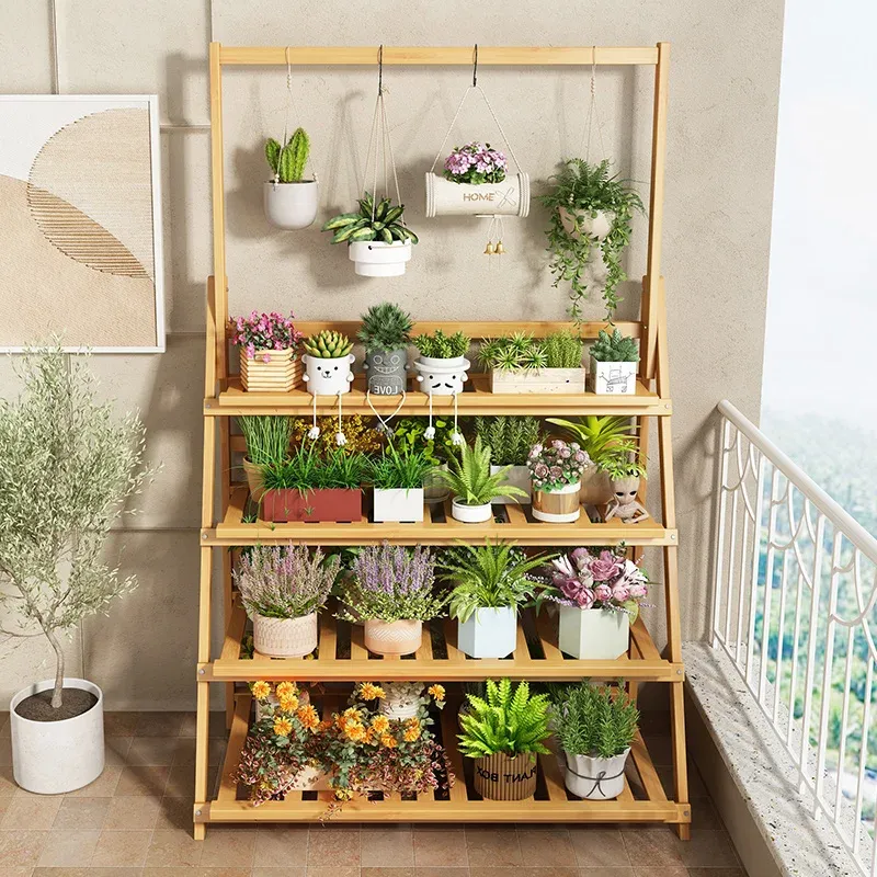Foldable Multi-Tier Plant Stand 3