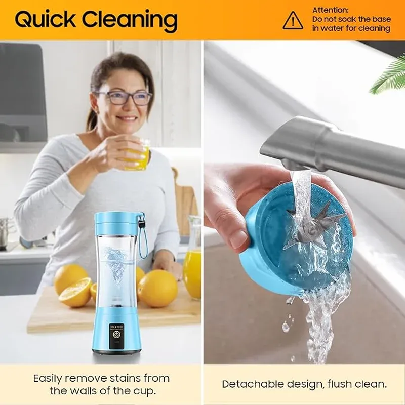 Cordless Personal Blender 380ml 4