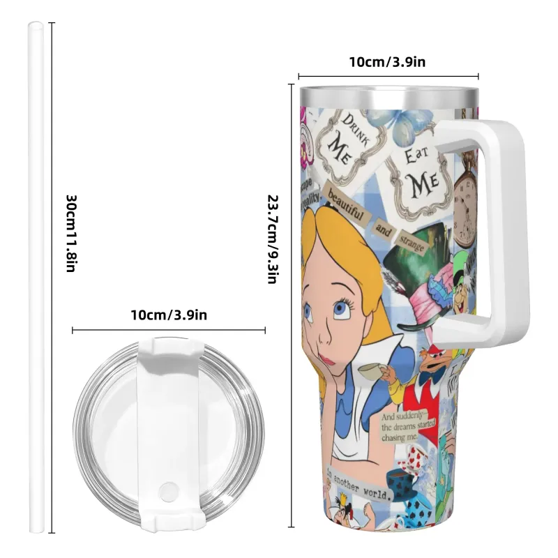 Disney Alice in Wonderland Tumbler 40oz 4