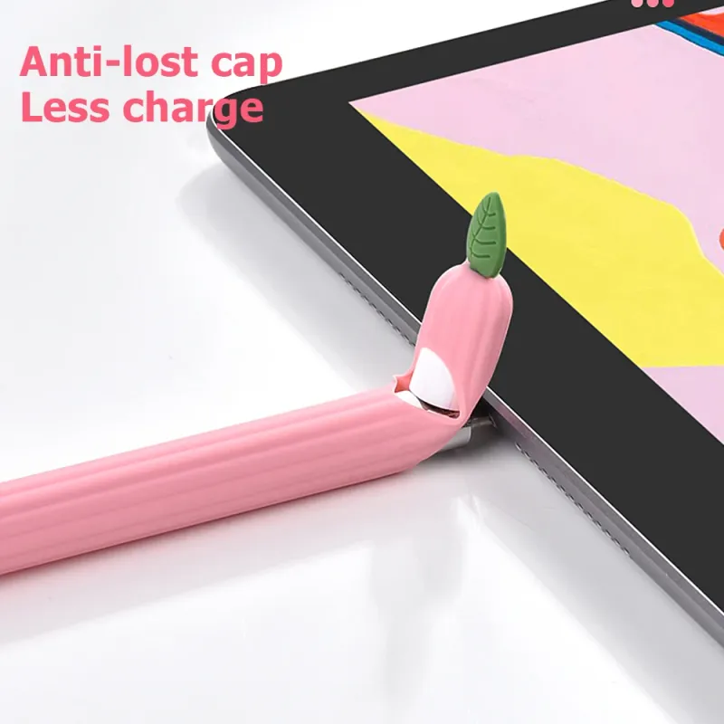 Vegetable Silicone Apple Pencil Case 2