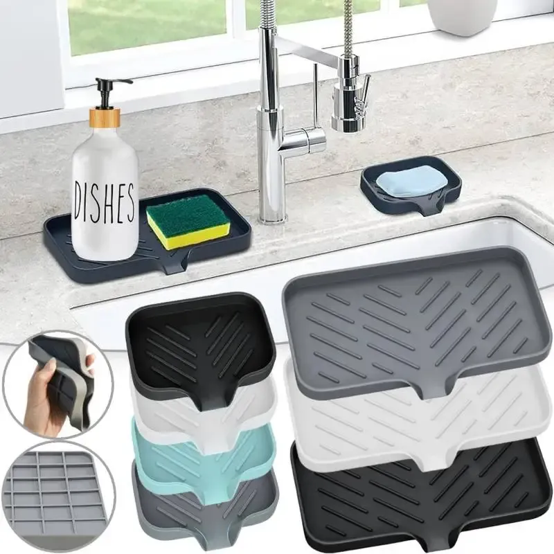 Non-Slip Silicone Organizer Tray 6