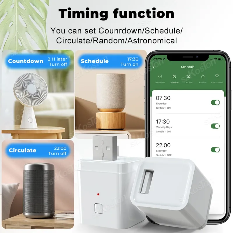 Tuya Smart USB Adapter Plug 3