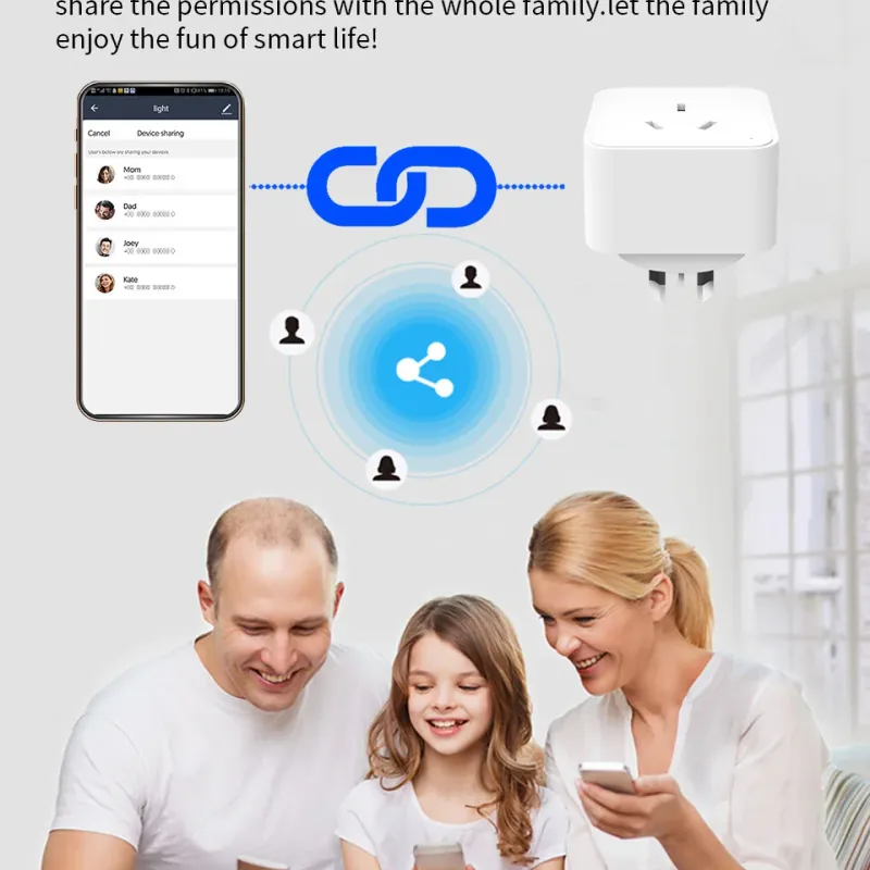 WiFi Smart Power Strip AU Plug 4