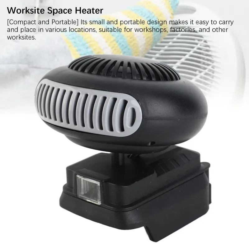 18V Portable Electric Heater Fan 3