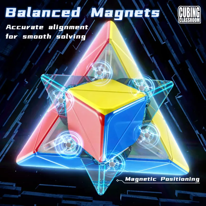 MoYu Meilong Pyraminx V2 Macaron 4