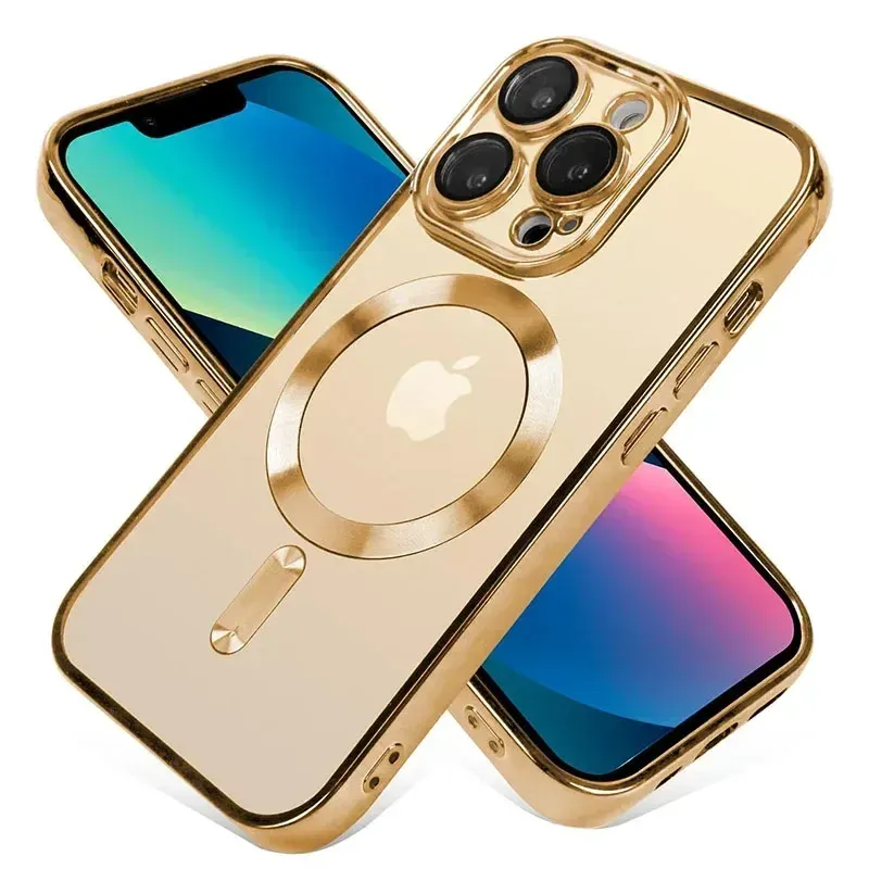 Clear Magnetic iPhone Case with Lens Guard 2