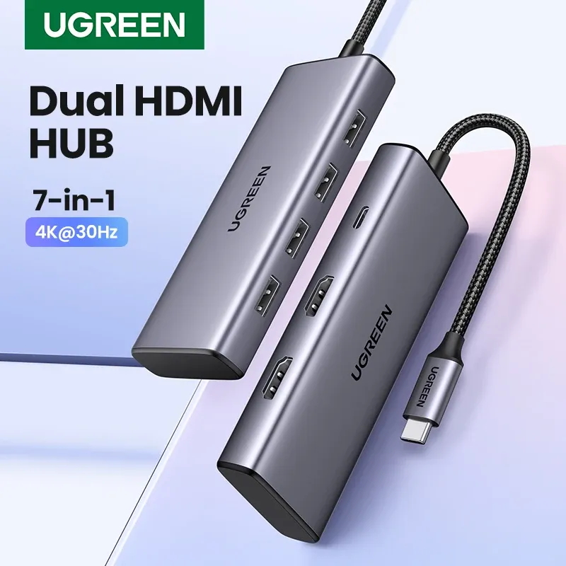 UGREEN 7-in-1 Dual HDMI USB-C Hub 1