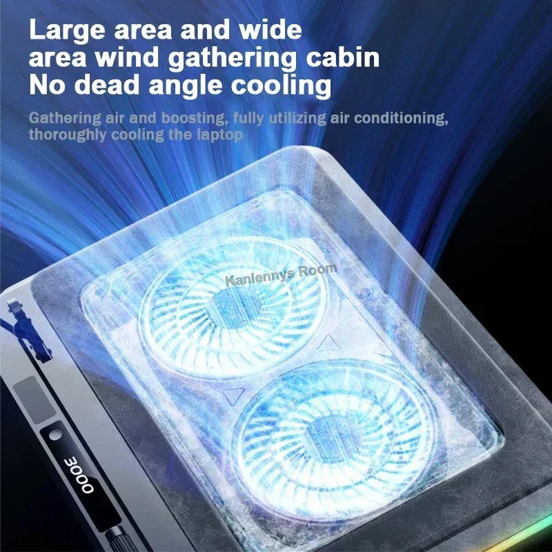 D17 RGB Gaming Laptop Cooler 2