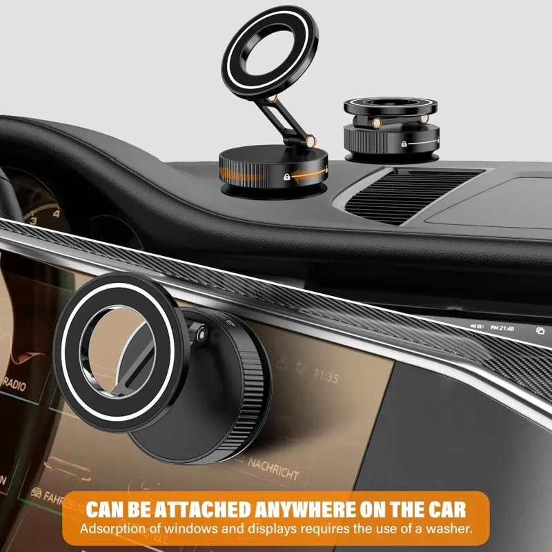 Nano Gel Magnetic Car Phone Mount 110LBS 6