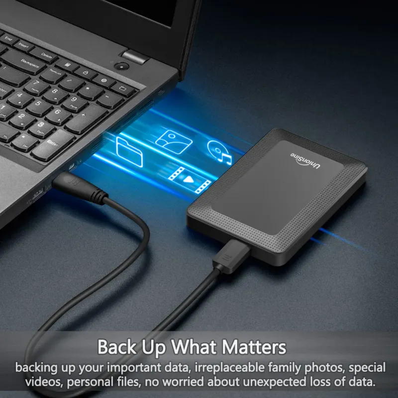 UnionSine 2.5" USB 3.0 Portable Hard Drive 3