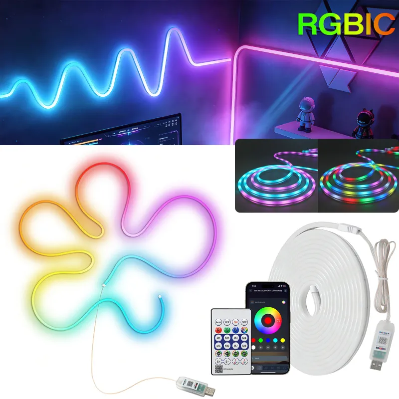RGBIC LED Neon Strip Light Kit 1