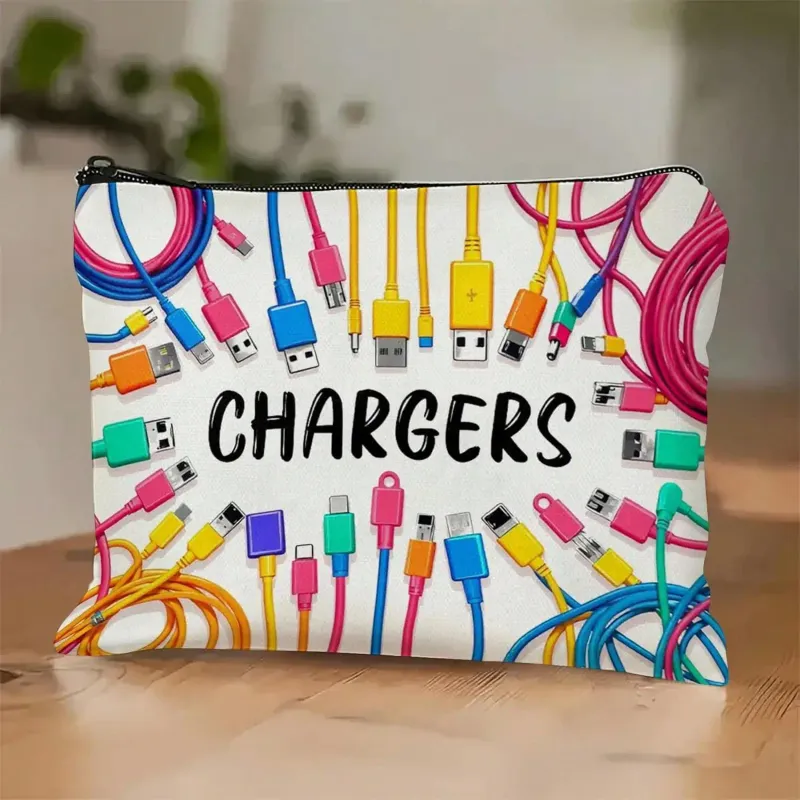 Vibrant Double-Sided Print Makeup Bag 5