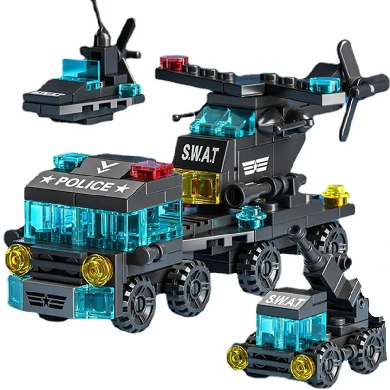 Mini Mixer Truck Building Blocks Set 3