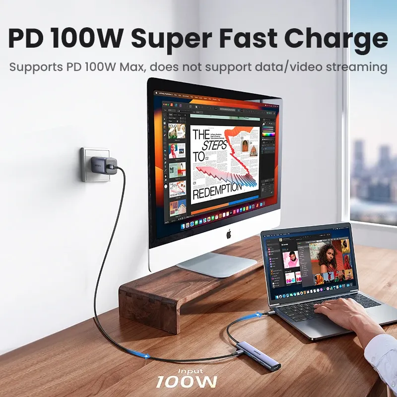 UGREEN USB C Hub HDMI 4K PD Adapter 4