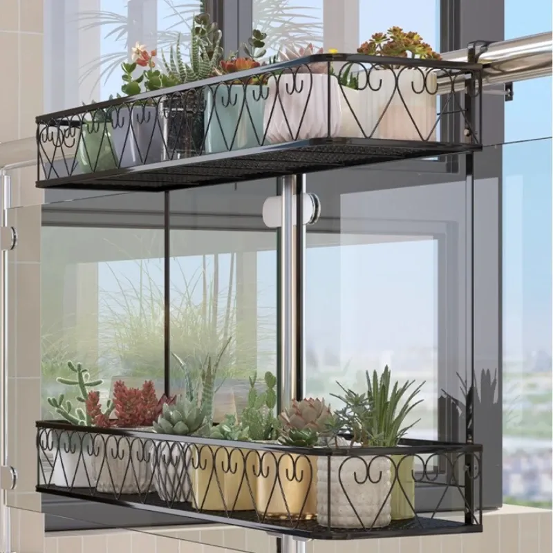Multi-Tier Balcony Plant Stand 5