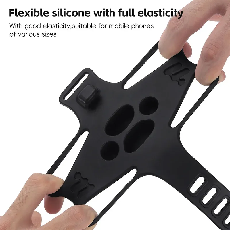 WEST BIKING Silicone Bike Phone Holder 3