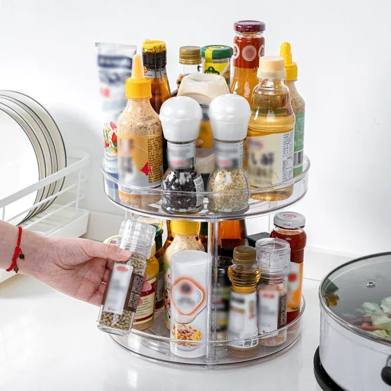 2-Tier Spice Organizer Turntable 2