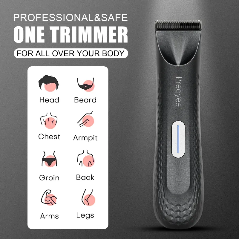 Men's Electric Groin & Body Hair Trimmer 5