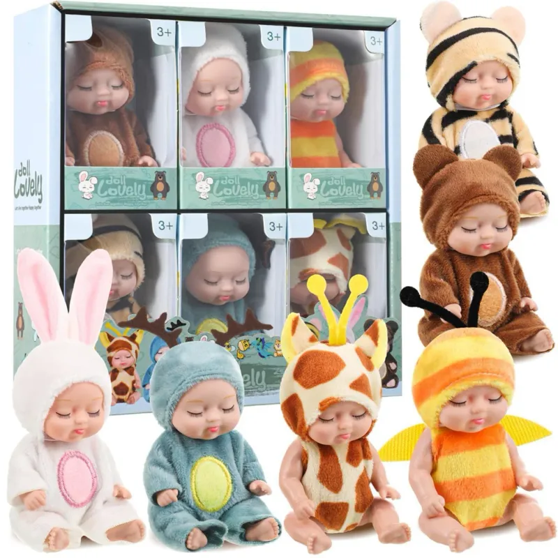 6Pc Reborn Doll Kit with Clothes 1