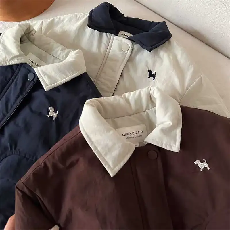 Kids Cartoon Baseball Jacket Coat 4
