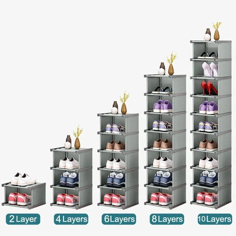 10 Tier Vertical Shoe Shelf 3