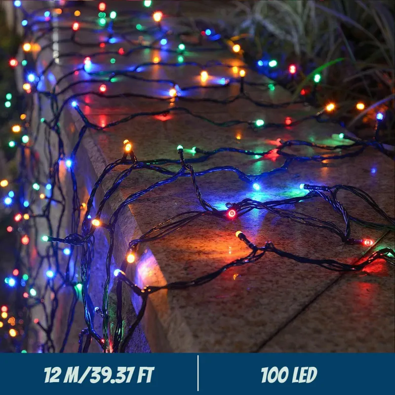 300LED Solar Christmas Lights Outdoor 3