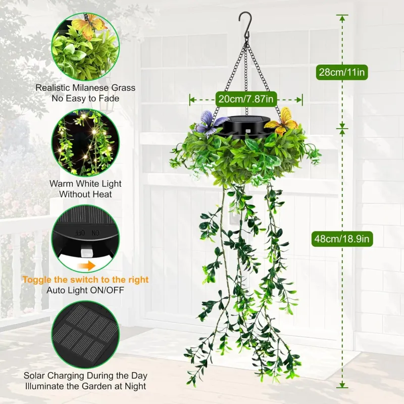 Solar Ivy String Lights 2