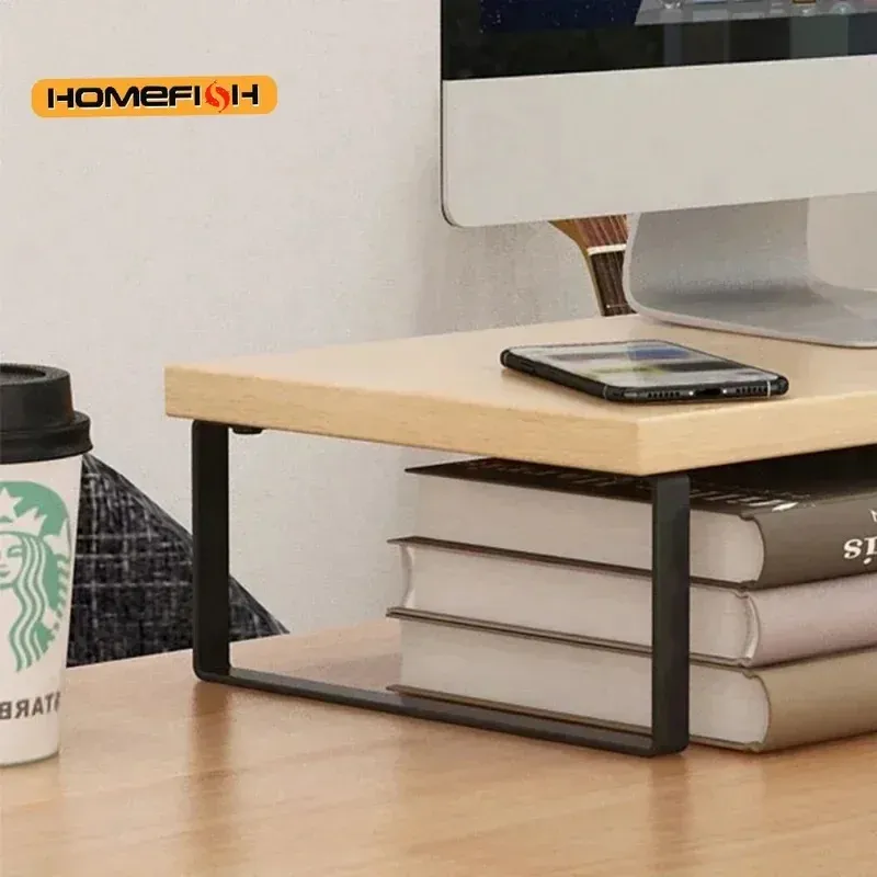 Multifunctional Monitor Stand & Desktop Storage Rack 2