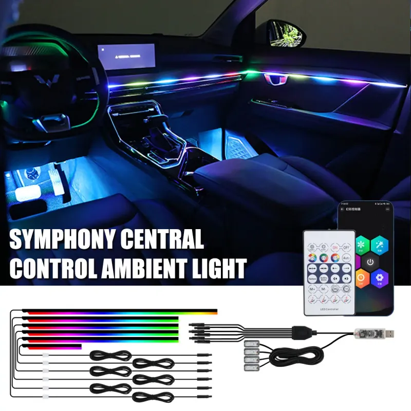 Symphony RGB LED Car Ambient Lights 1