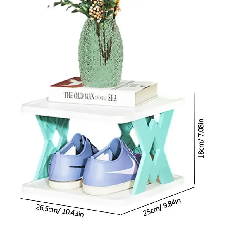 Foldable Vertical Shoe Rack Organizer 5