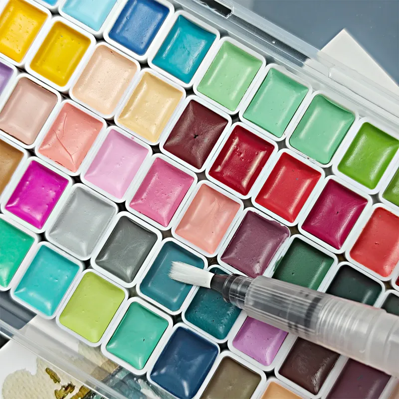 60 Color Watercolor Paint Set 2