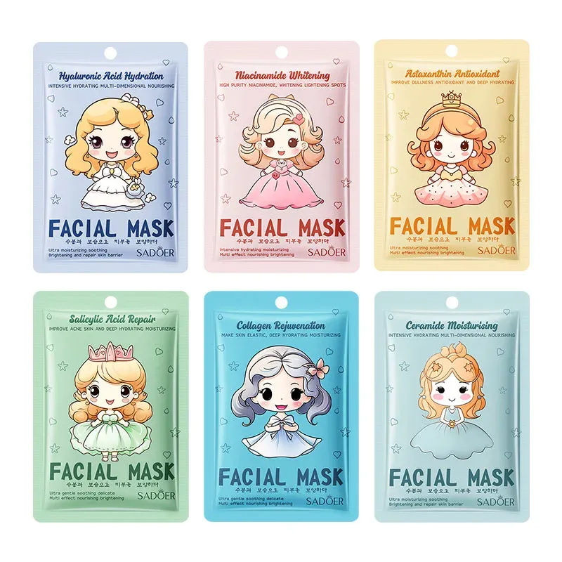 SADOER Hyaluronic Acid Collagen Face Masks 2