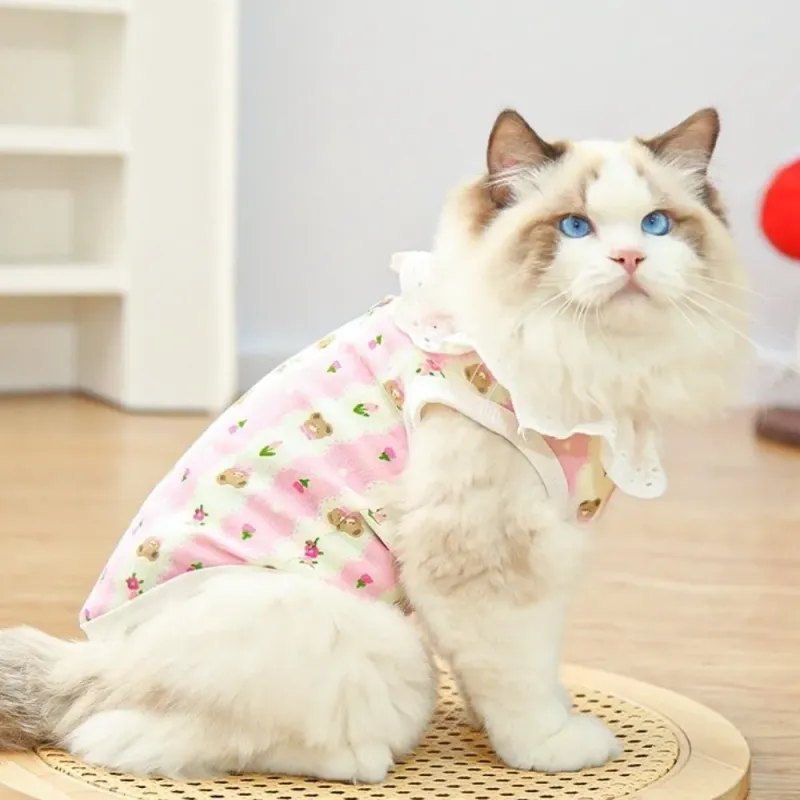 Cartoon Print Pet Cooling Vest 4