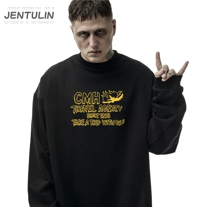 Harajuku Oversized Hooded Sweatshirt 1