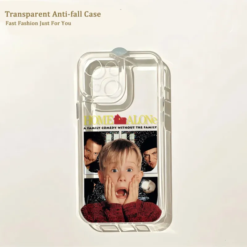 Clear Christmas Phone Case for iPhone 1