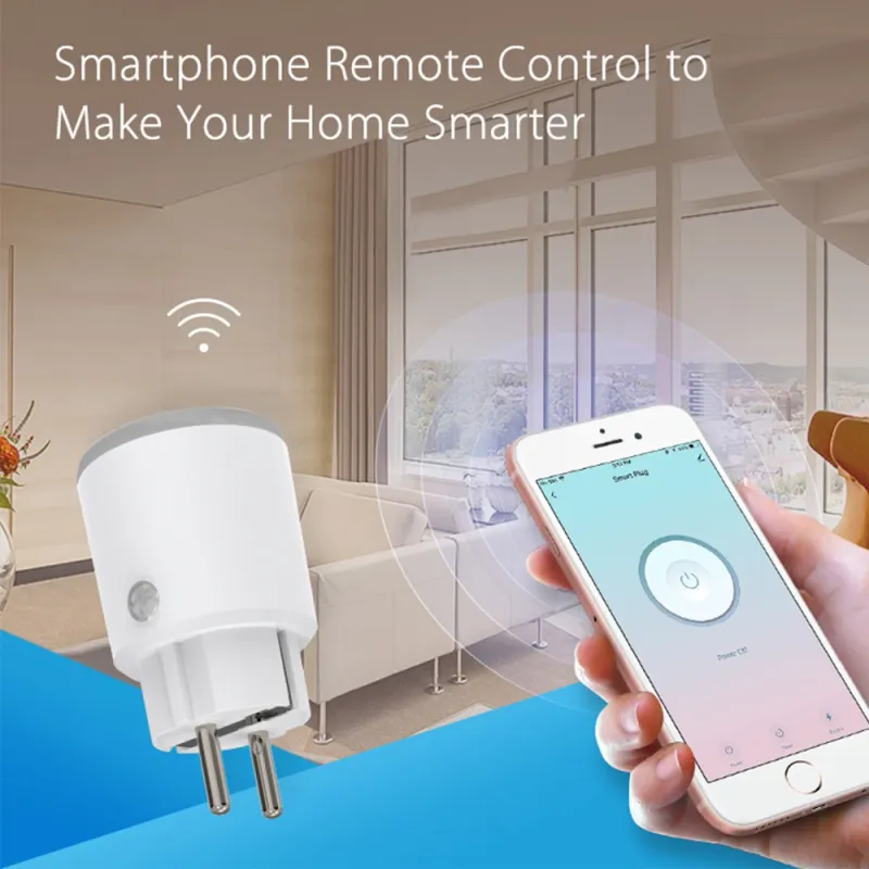 EU Tuya Smart WiFi Energy Monitoring Plug 3