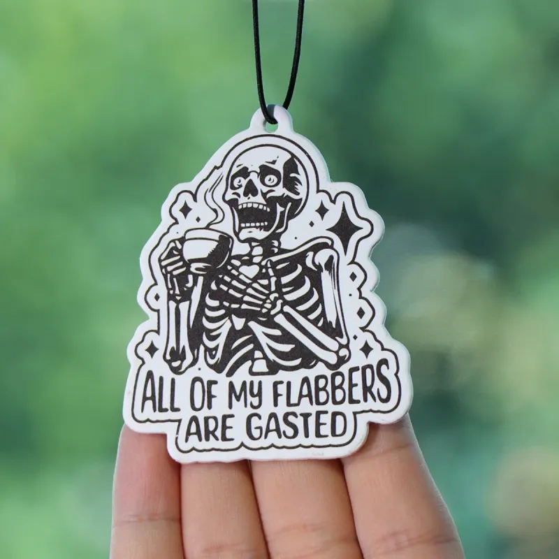 Skeleton Car Aromatherapy Pendant 5