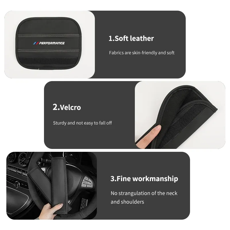 BMW Seat Belt Shoulder Protection Covers 4