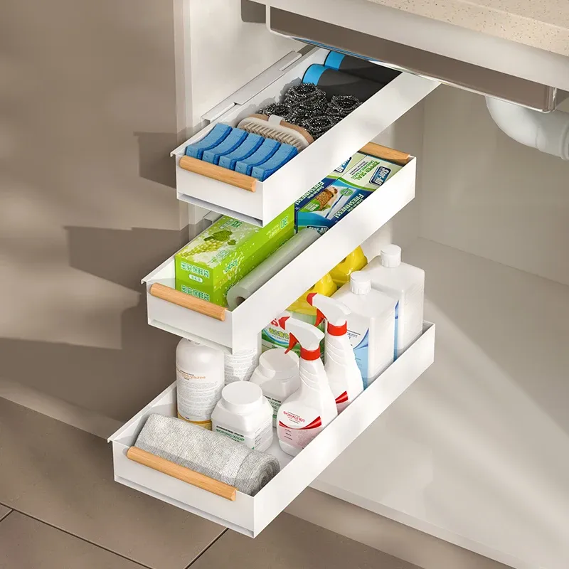 Slim Pull-Out Spice Organizer 2