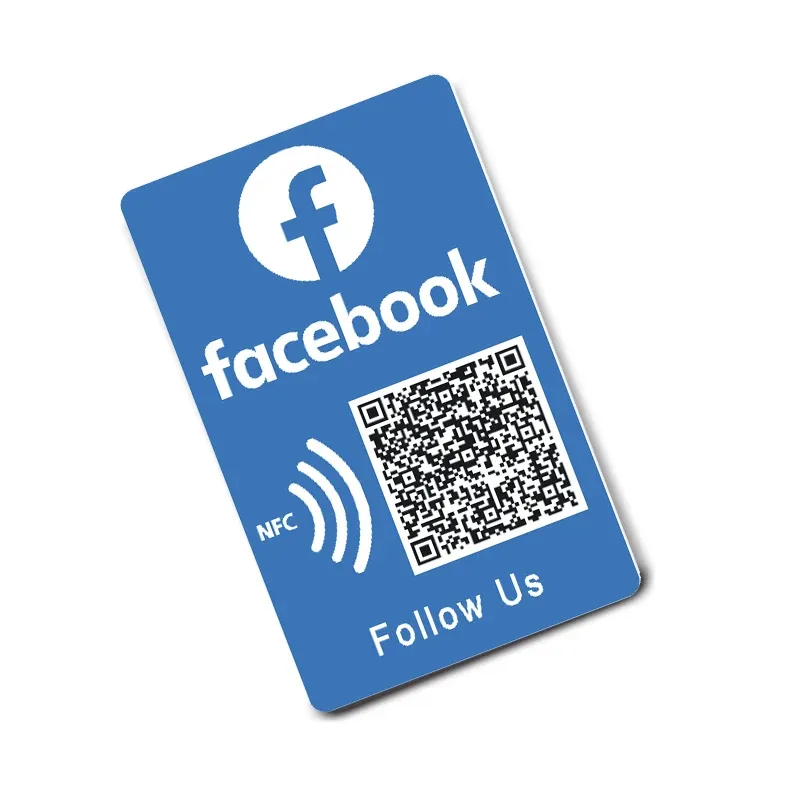 Custom NFC & QR Code Review Cards 2