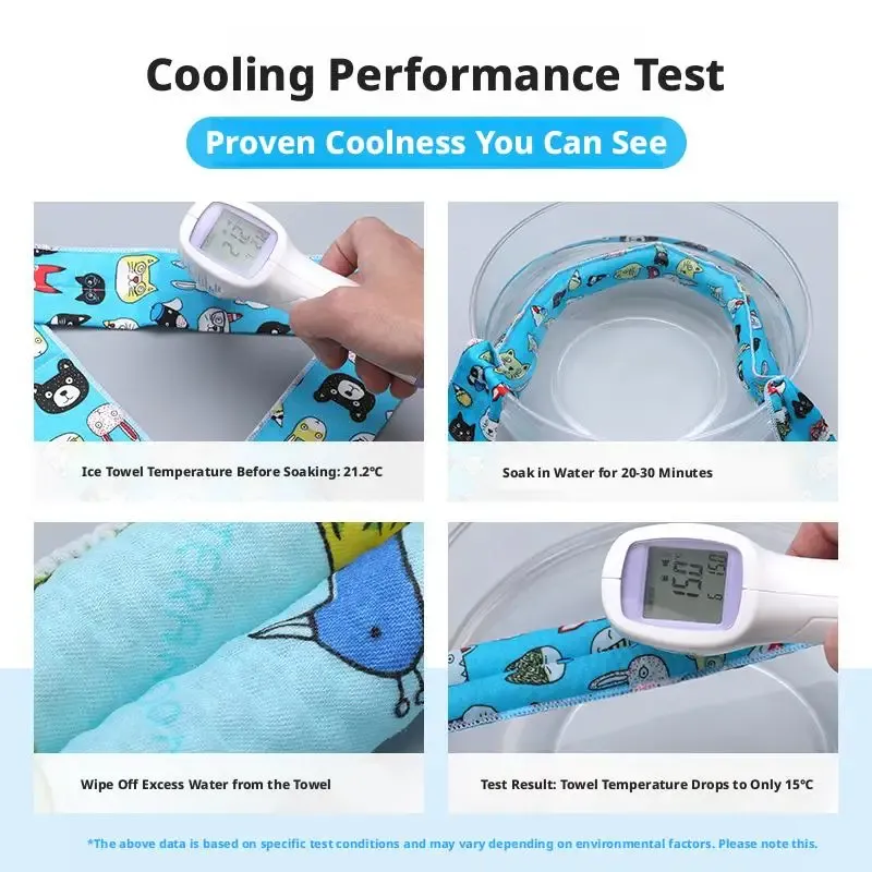 Cartoon Pet Cooling Scarf 5