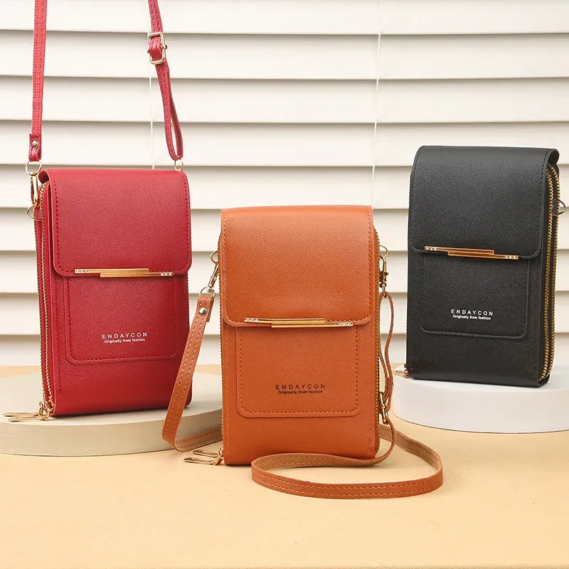 Touch Screen Lock Phone Bag Crossbody 2