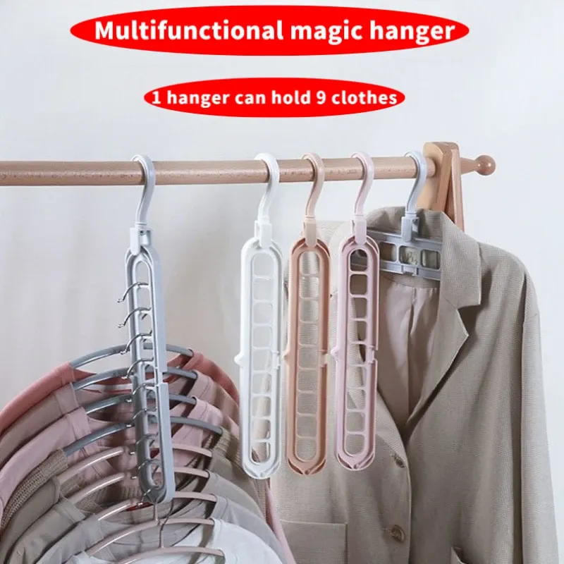 Foldable 9-Hole Collapsible Hanger 3