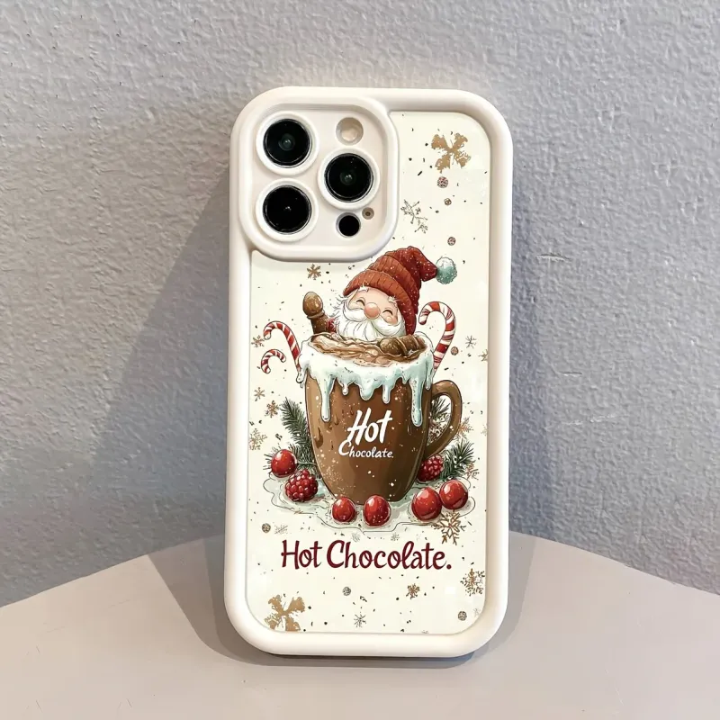 Cute Cozy Christmas Cocoa Elf iPhone Case 6