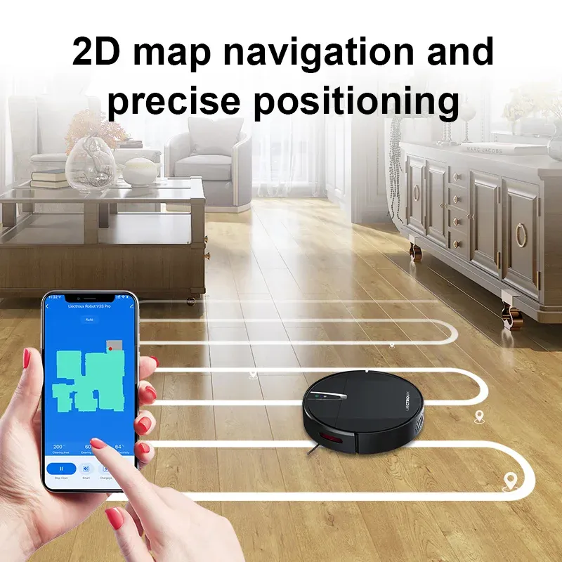 LIECTROUX V3S PRO Robot Vacuum & Mop 3