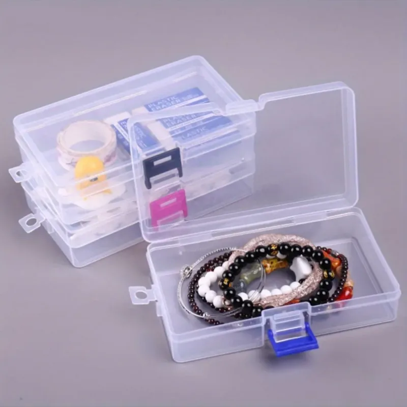 4-Pack Clear Storage Boxes 3