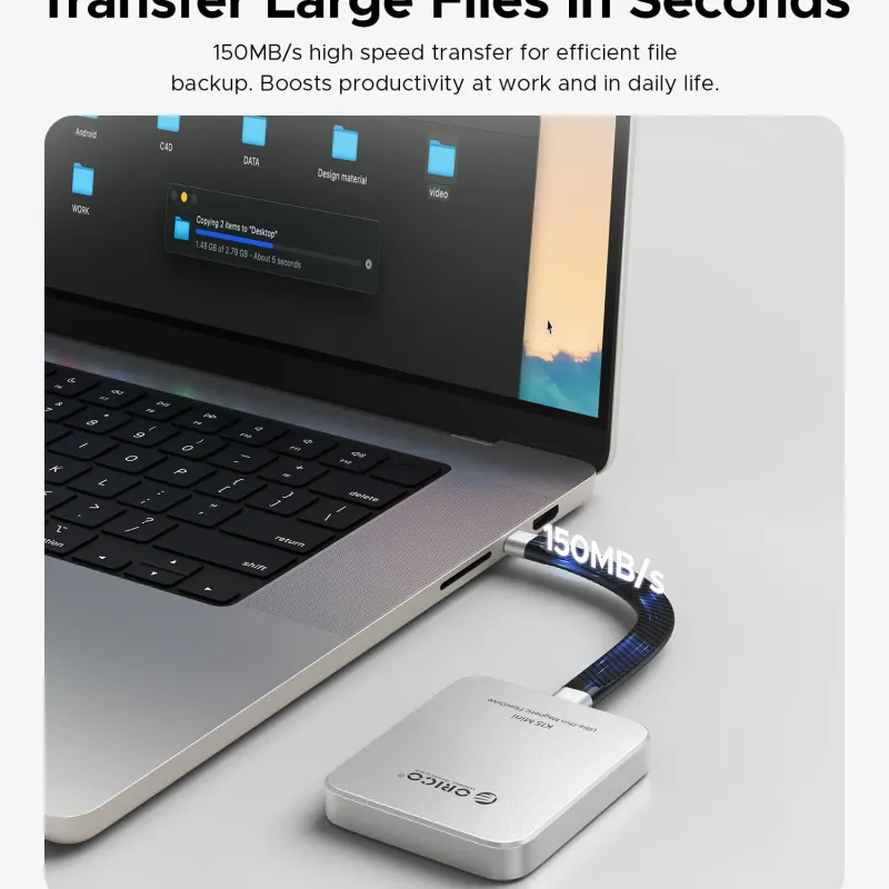 ORICO Mini Magnetic iPhone SSD 3