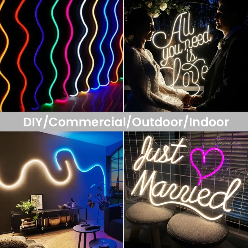 USB Touch Dimmable Neon LED Strip 4